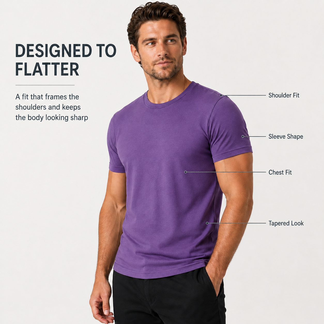 Men’s Short Sleeve Crew Neck T-Shirts
