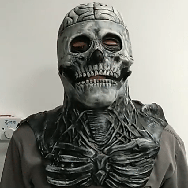 Creepy Biological Man Skeleton