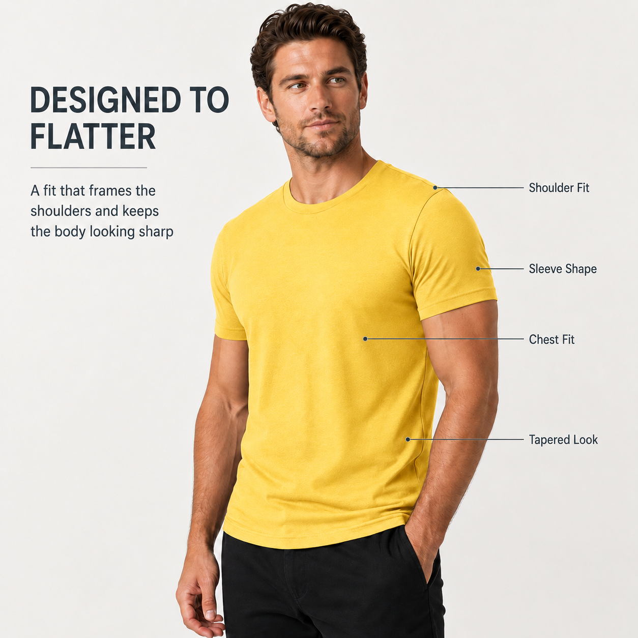 Men’s Short Sleeve Crew Neck T-Shirts