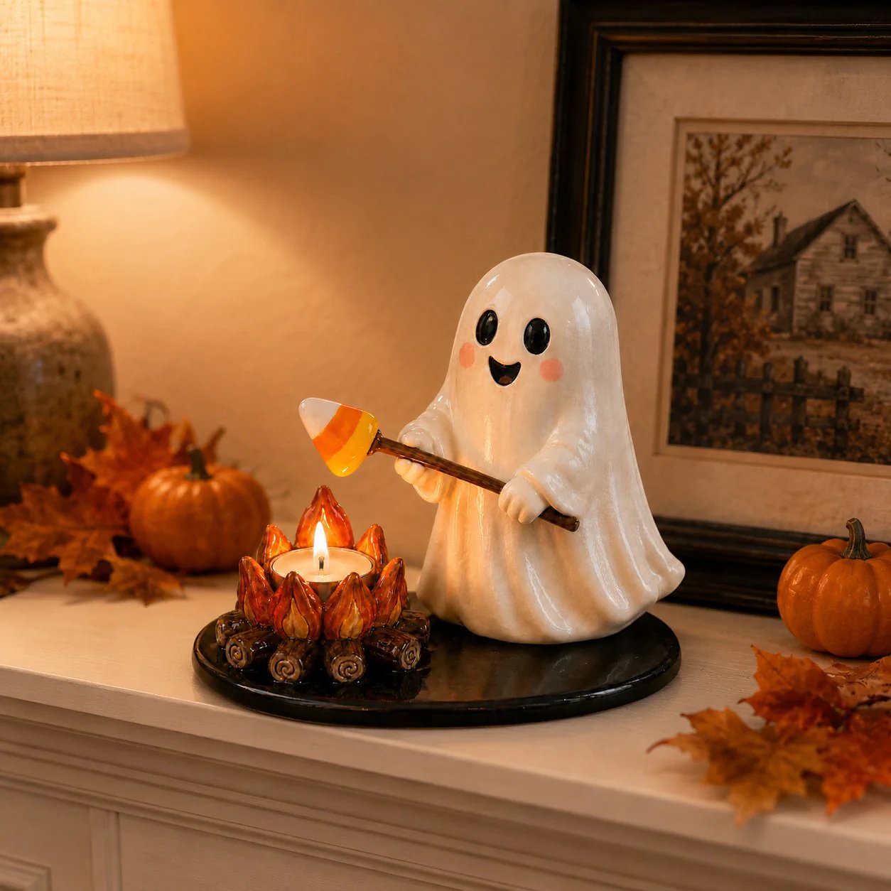 Halloween Campfire Tealight Holder