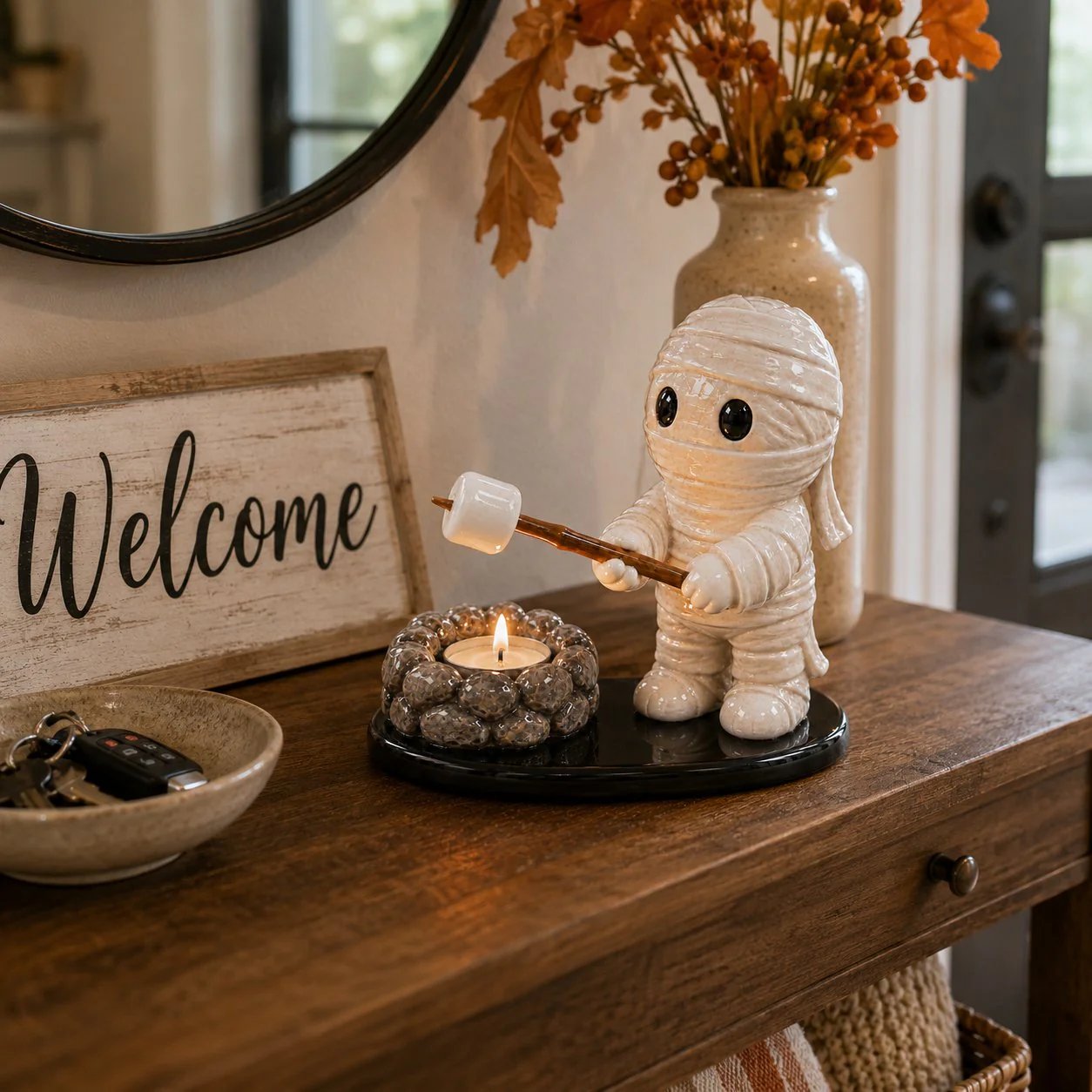 Halloween Campfire Tealight Holder