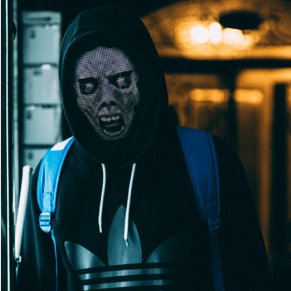 FACE TRANSFORMING LED MASK - APP CONTROLLED - RECHARGEABLE