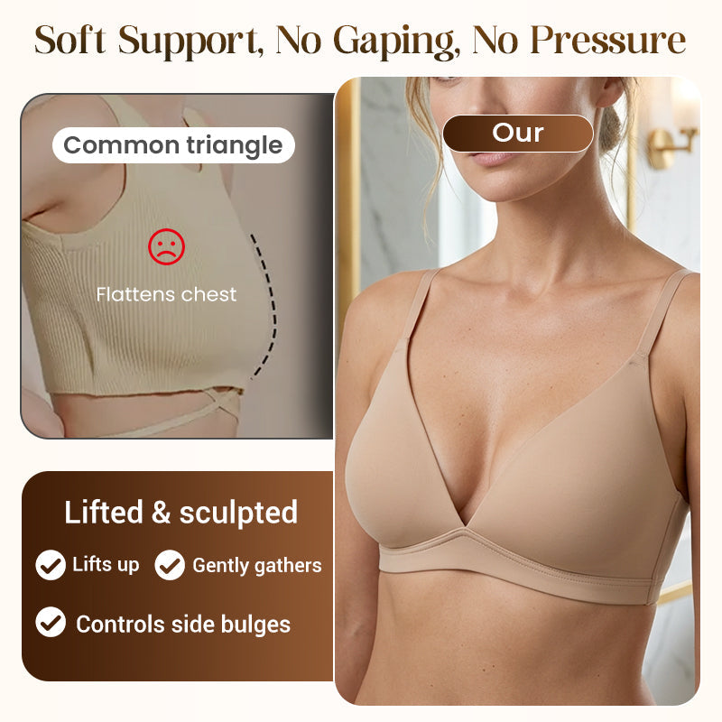 Women's Wire-Free Triangle Bralette