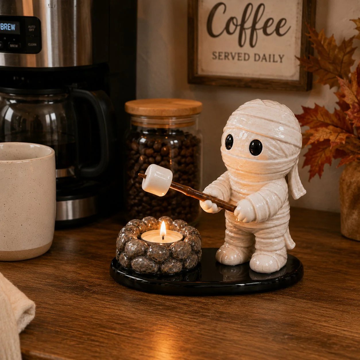 Halloween Campfire Tealight Holder