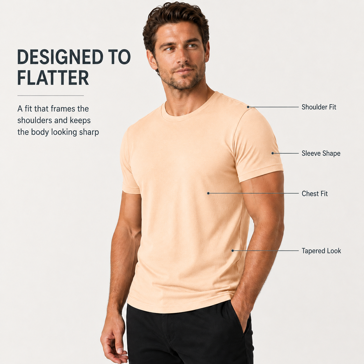 Men’s Short Sleeve Crew Neck T-Shirts
