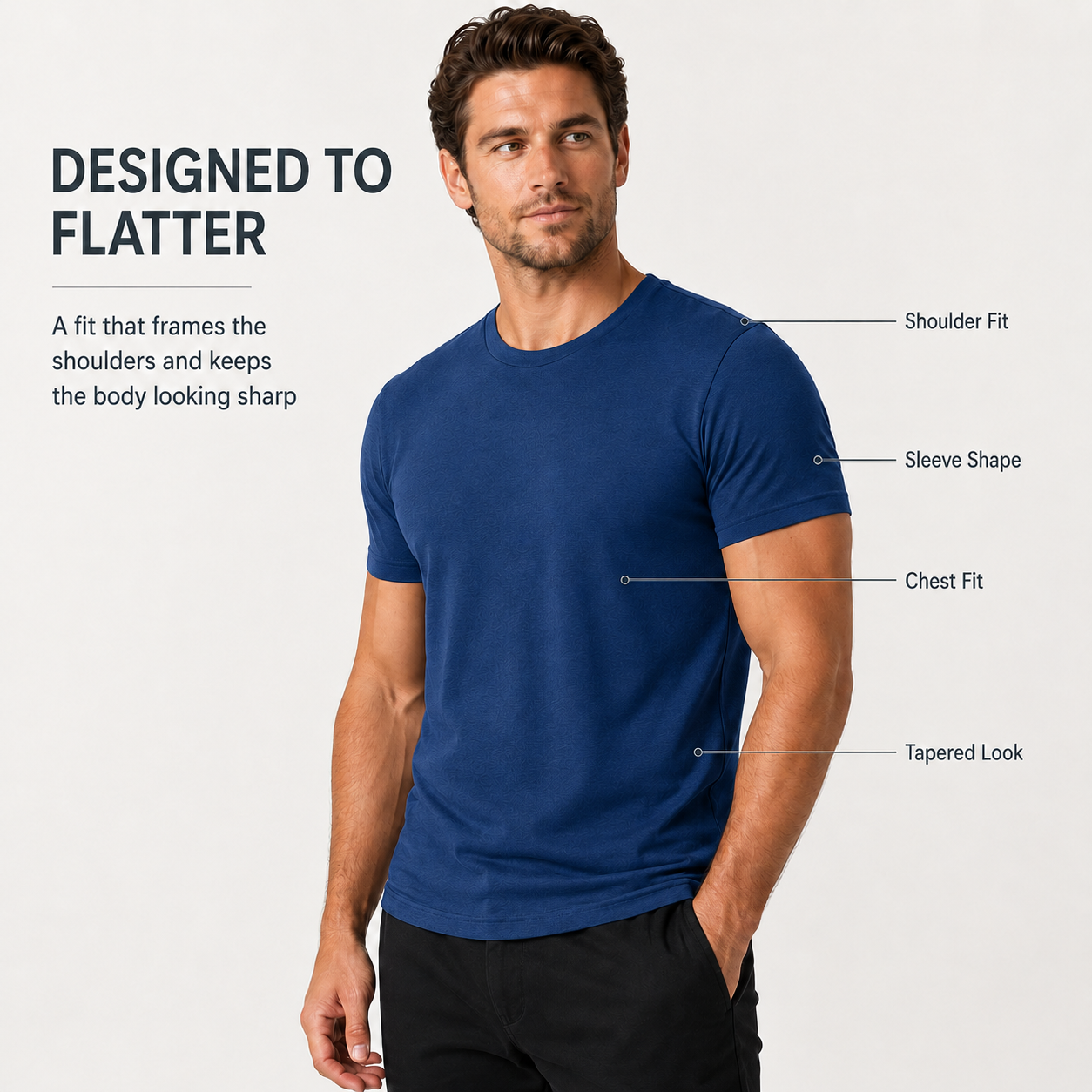Men’s Short Sleeve Crew Neck T-Shirts