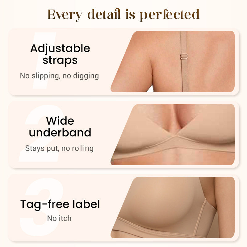 Women's Wire-Free Triangle Bralette