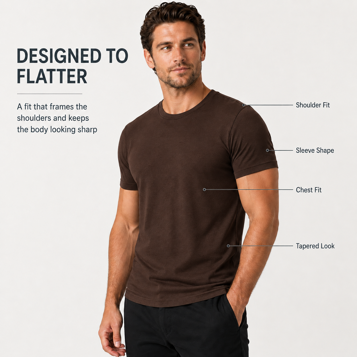 Men’s Short Sleeve Crew Neck T-Shirts