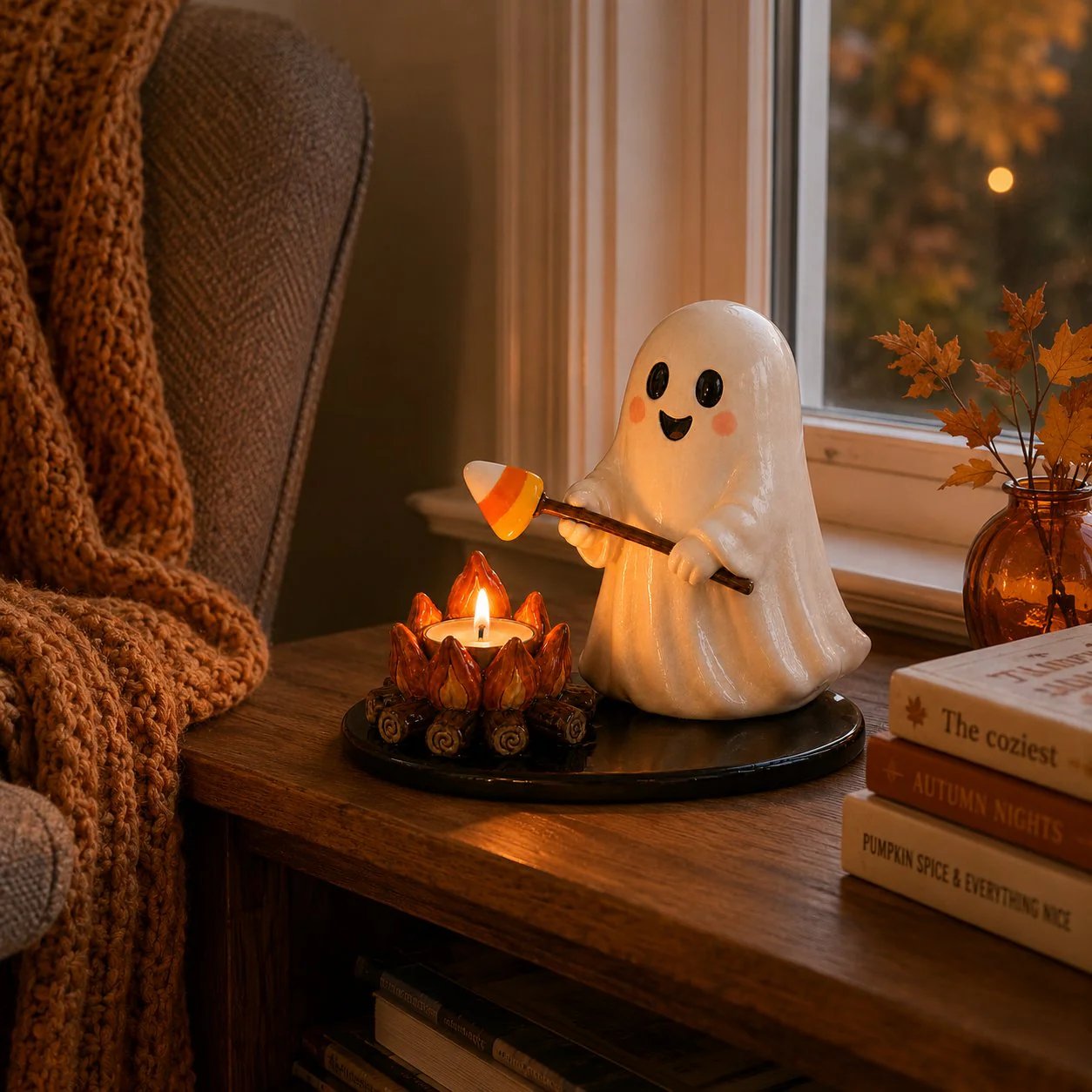Halloween Campfire Tealight Holder