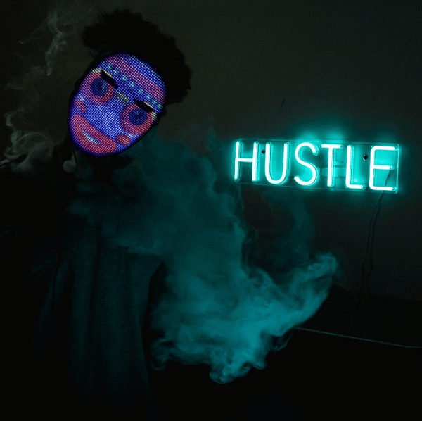 FACE TRANSFORMING LED MASK - APP CONTROLLED - RECHARGEABLE