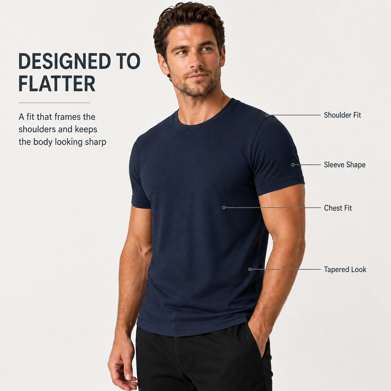 Men’s Short Sleeve Crew Neck T-Shirts