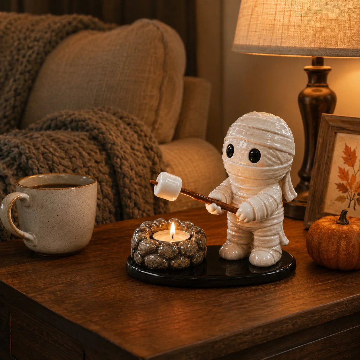 Halloween Campfire Tealight Holder