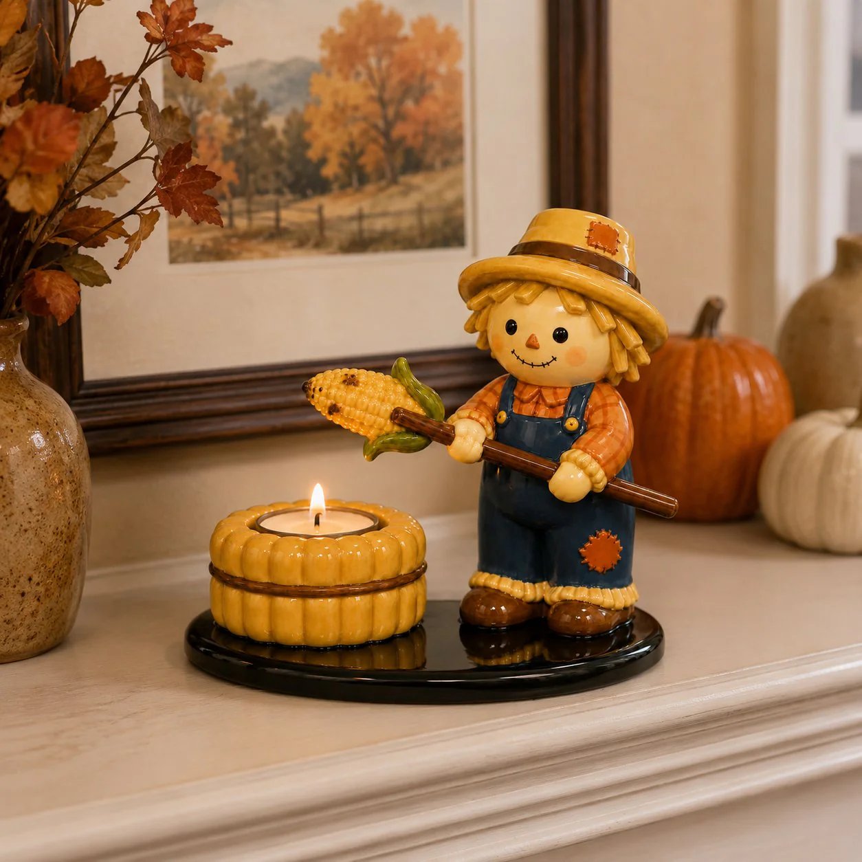 Halloween Campfire Tealight Holder