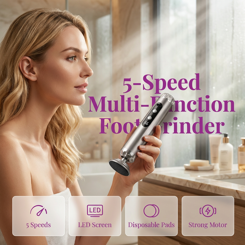 Dermavive ProPed™ 5-Speed Electric Foot