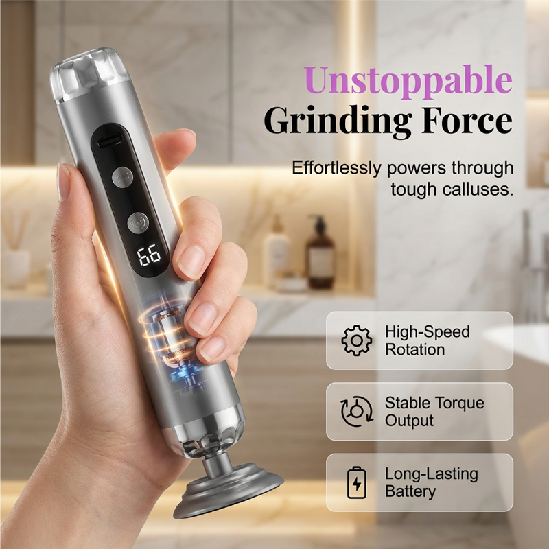 Dermavive ProPed™ 5-Speed Electric Foot