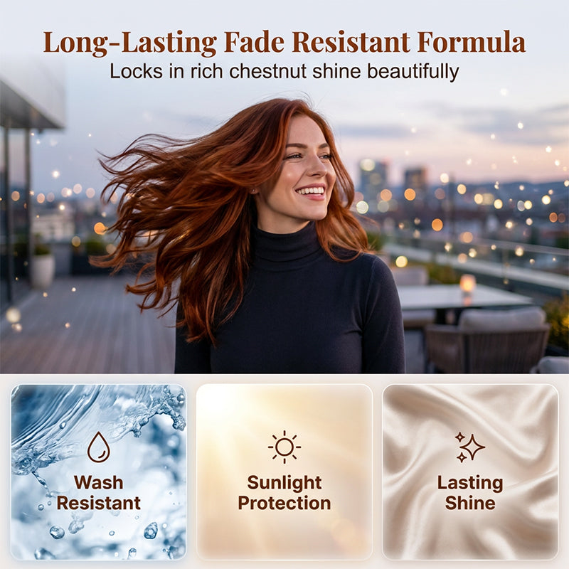 Single-Agent Hair Dye Gel with Comb